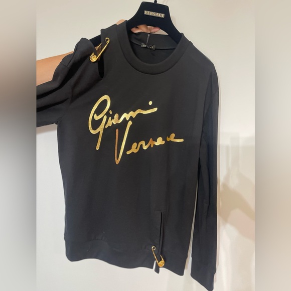 Authentic NEW Versace safety Pin sweater - Picture 13 of 16